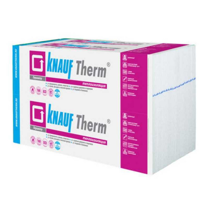 Утеплитель пенополистирол Кнауф Therm Периметр 50х600х1000 50 мм